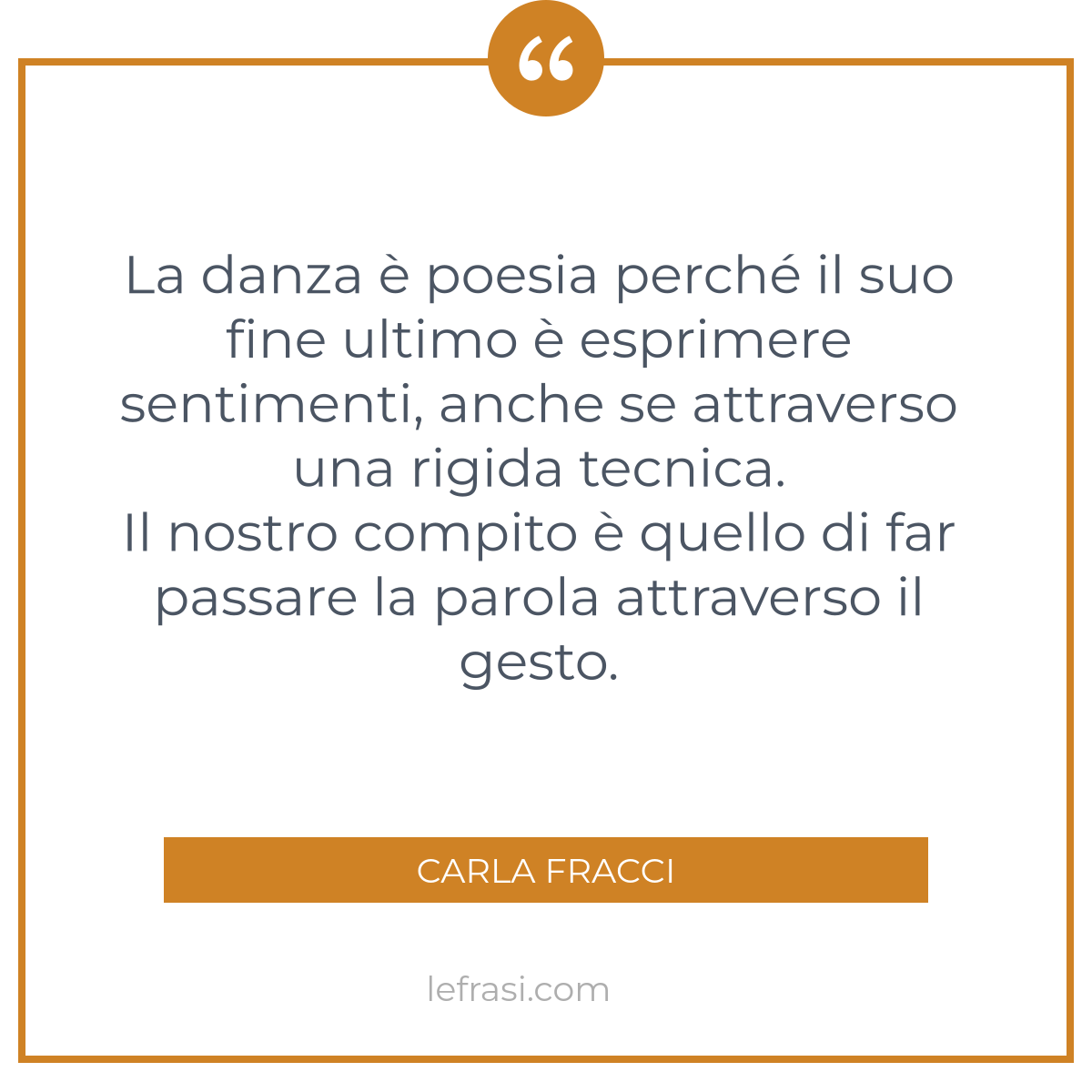 La Danza E Poesia Perche Il Suo Fine Ultimo E Esprimer