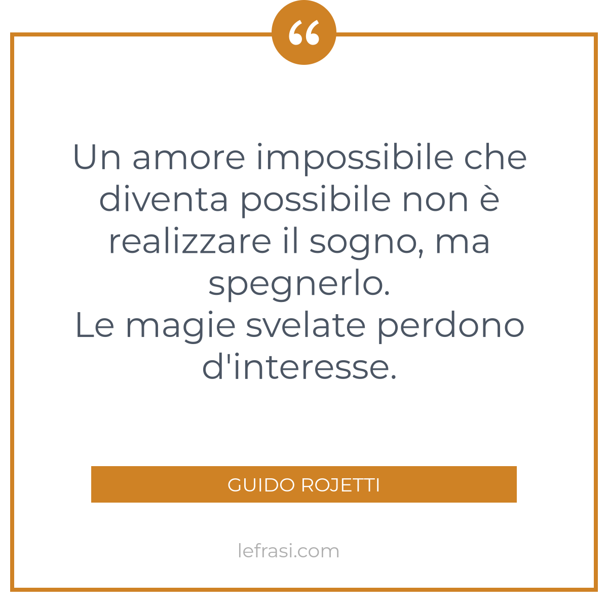 Un Amore Impossibile Che Diventa Possibile Non E Realizz