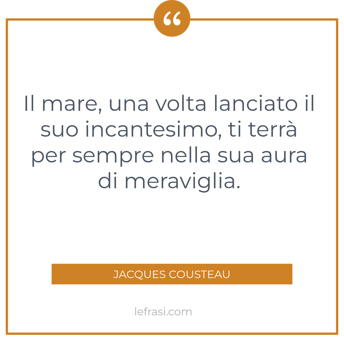 Il Mare Una Volta Lanciato Il Suo Incantesimo Ti Terra