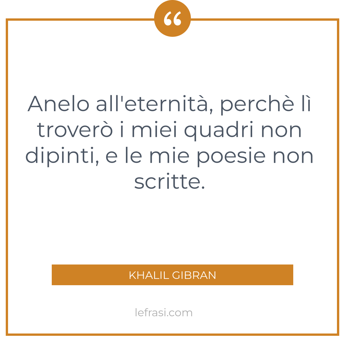 Anelo All Eternita Perche Li Trovero I Miei Quadri N