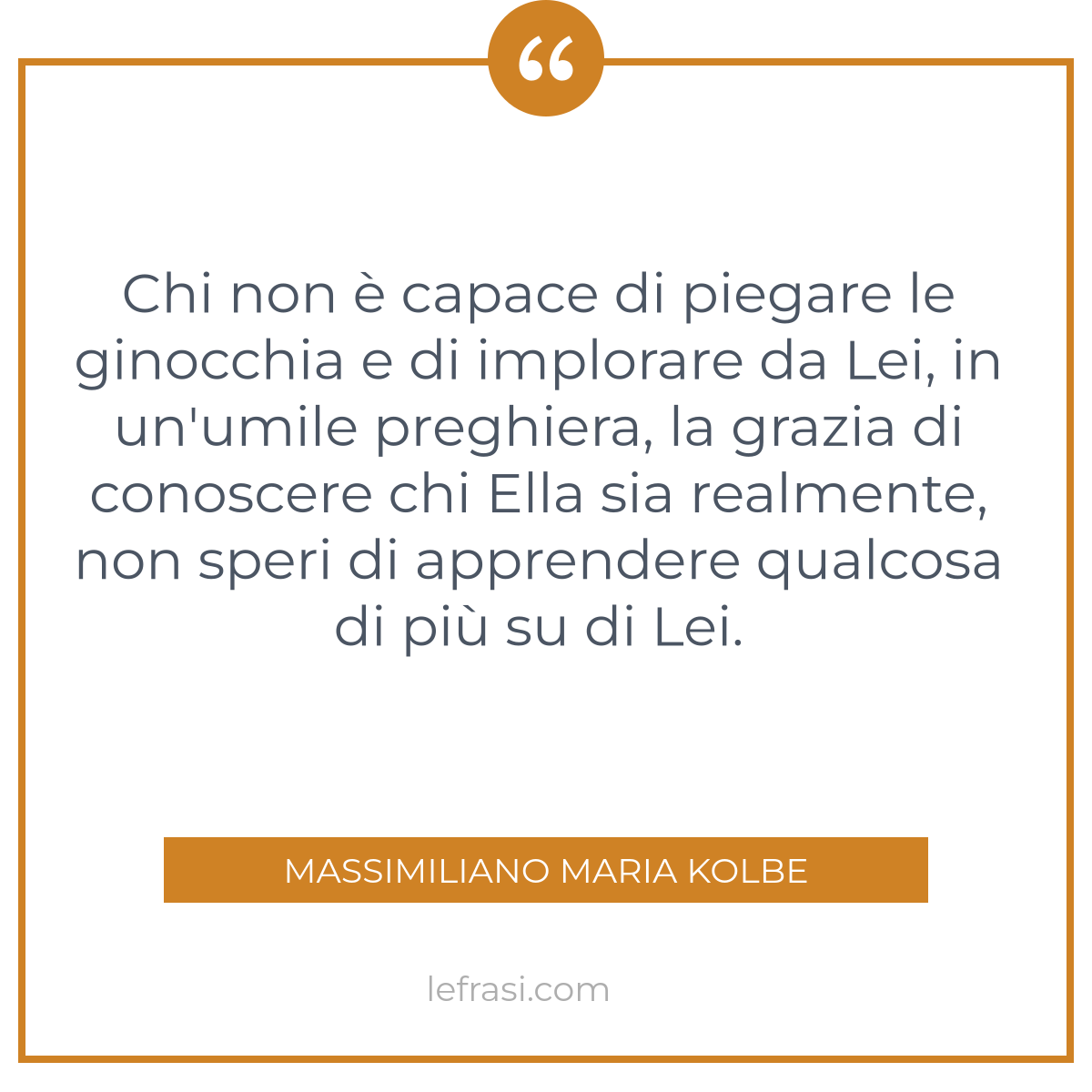 Chi Non E Capace Di Piegare Le Ginocchia E Di Implorare