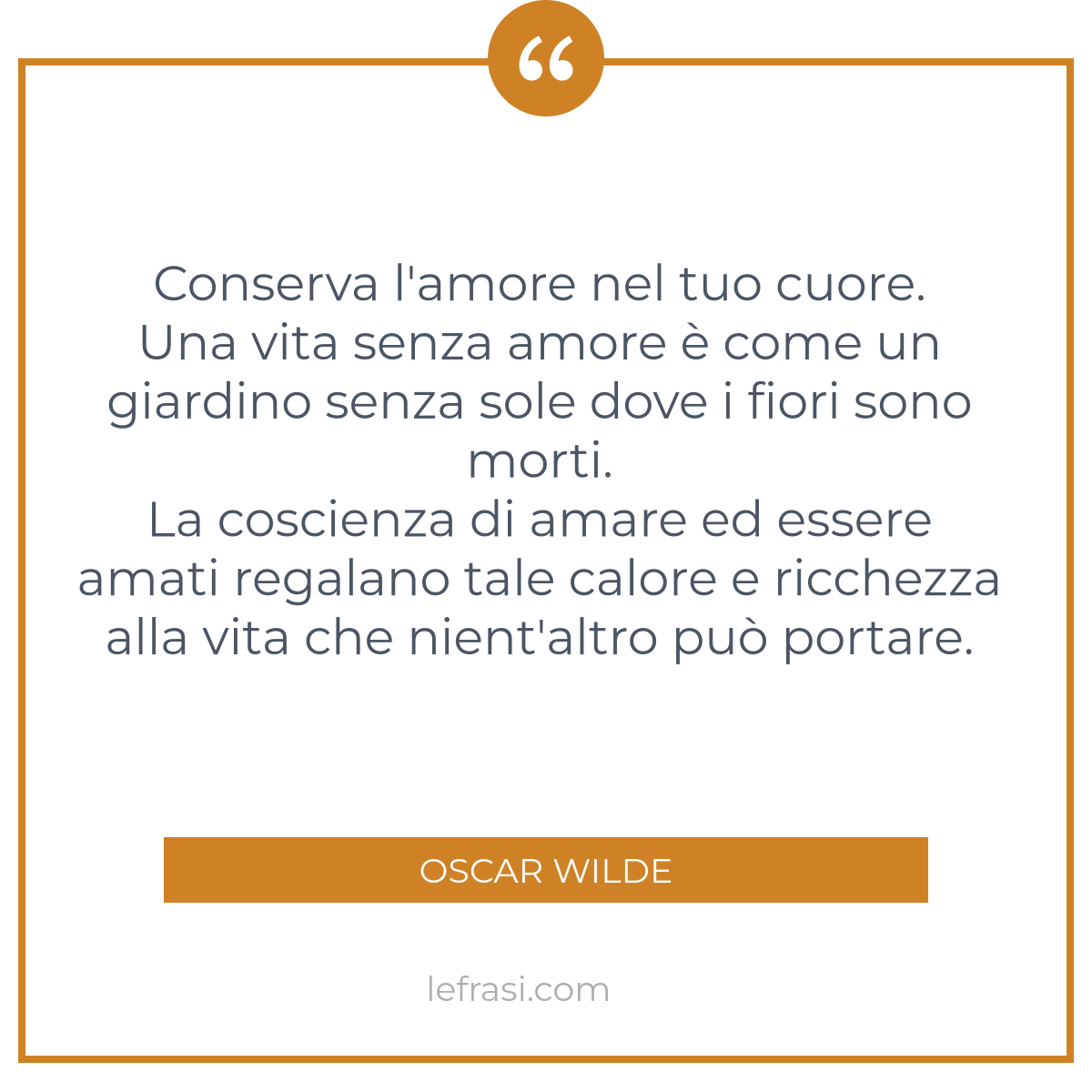 Conserva L Amore Nel Tuo Cuore Una Vita Senza Amore E C