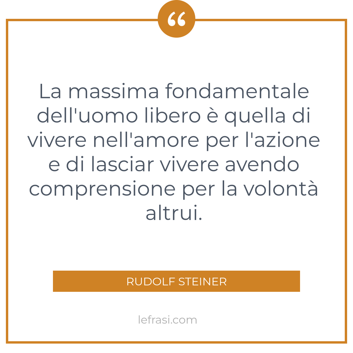 La Massima Fondamentale Dell Uomo Libero E Quella Di Viv