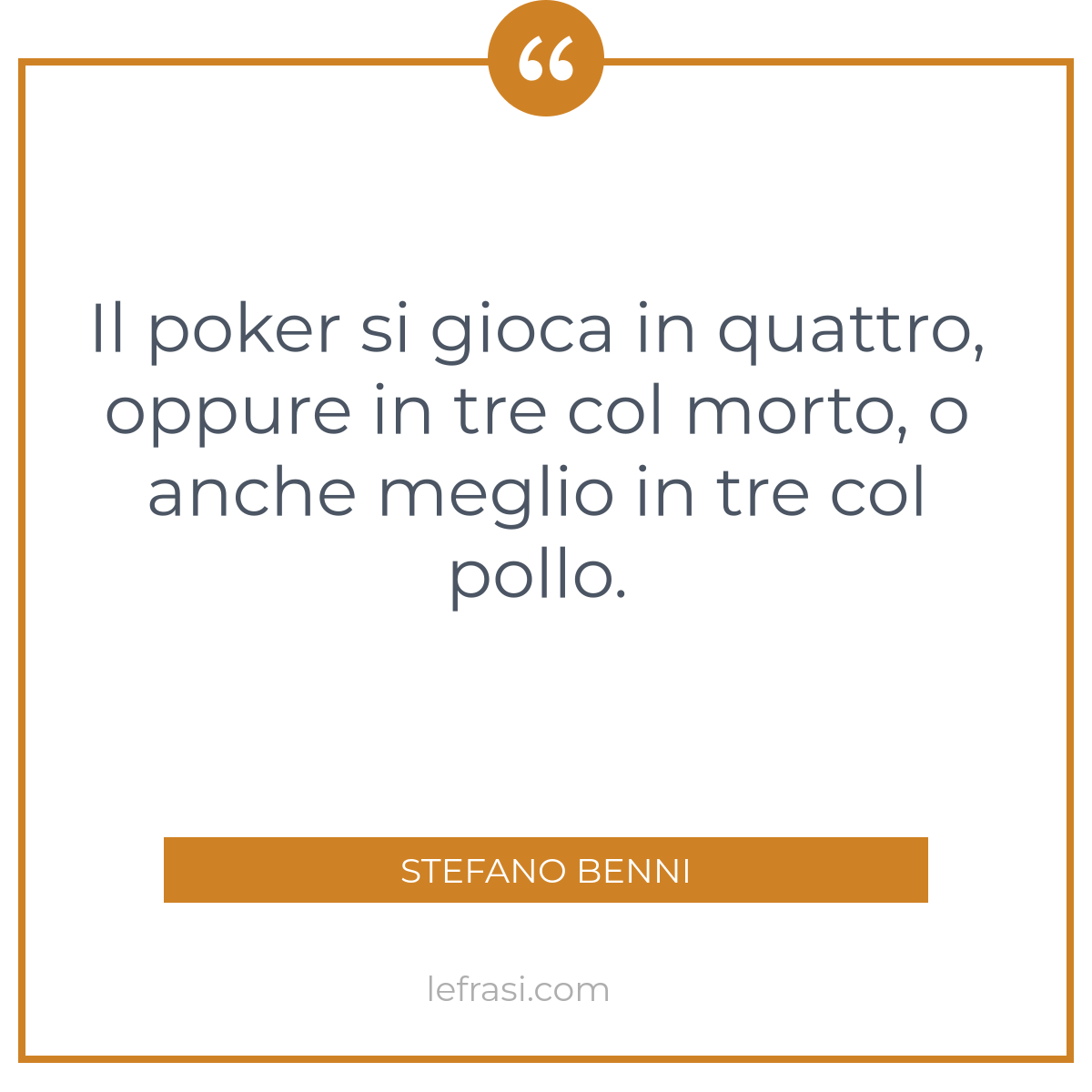 Il Poker Si Gioca In Quattro Oppure In Tre Col Morto O