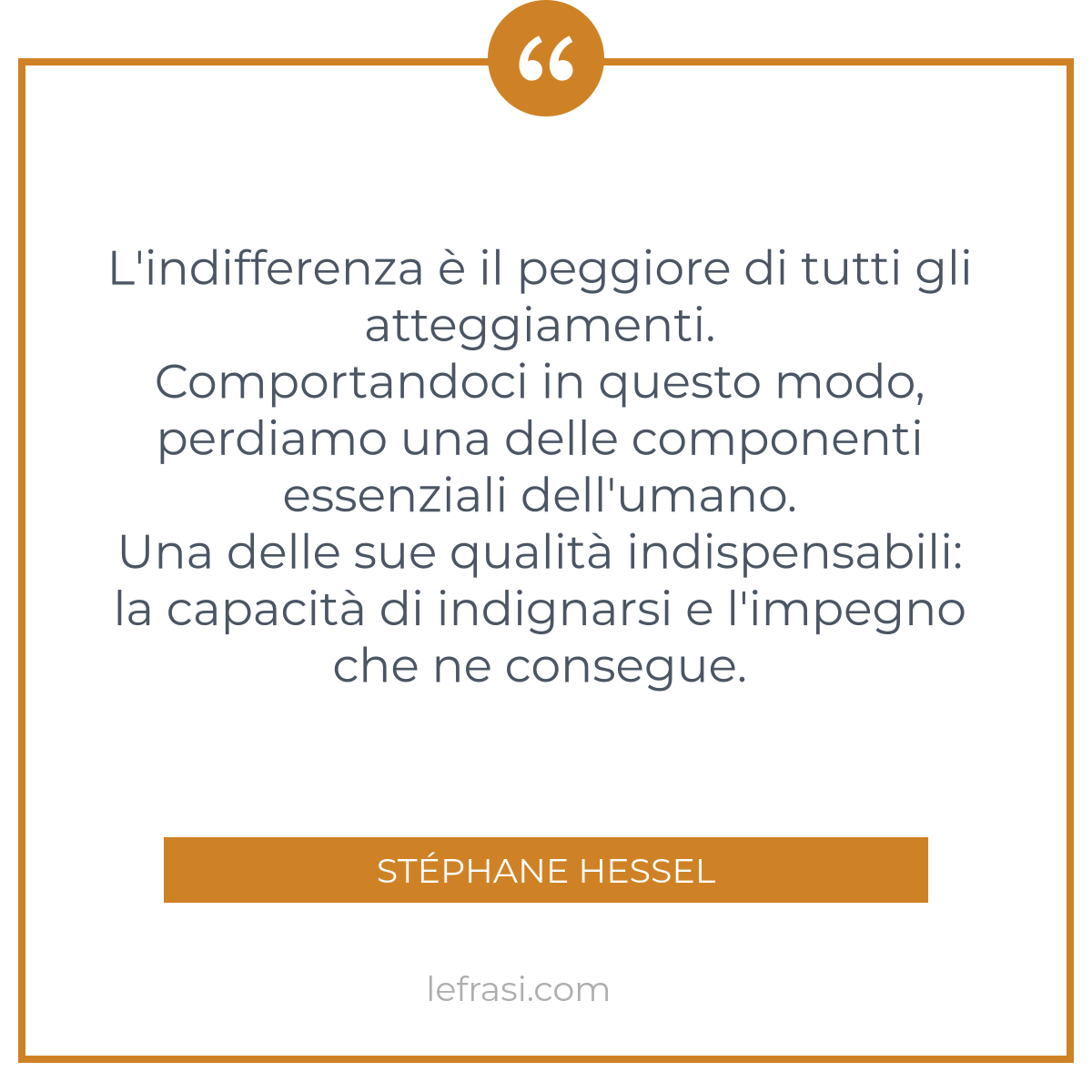 L Indifferenza E Il Peggiore Di Tutti Gli Atteggiamenti